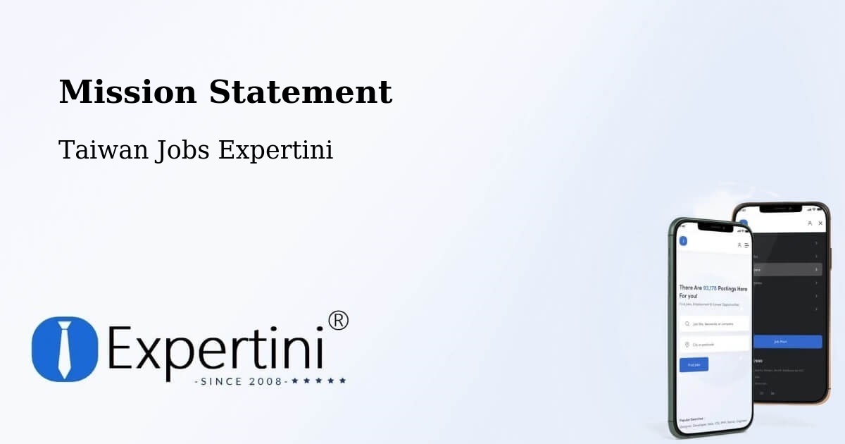 Corporate Mission – Nantou - Taiwan Jobs Expertini